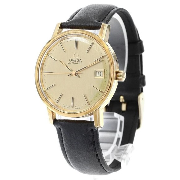 OMEGA 166.0202 Cal.1010 Date gold Dial Automatic Men's Watch - Picture 2 of 14